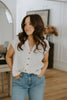 Collared Button Down - Natural