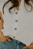 Collared Button Down - Natural
