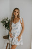 Linen Floral Mini - Dream Blue