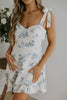 Linen Floral Mini - Dream Blue