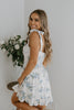 Linen Floral Mini - Dream Blue