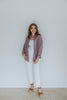 Sheer Button Down - Lavender
