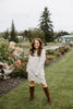 Casual Sweater Dress - Beige