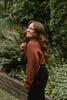 The Cropped Ballet Shrug - Brown