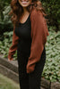 The Cropped Ballet Shrug - Brown