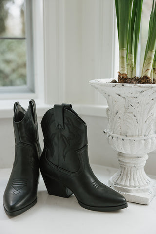 Cowboy Boot - Black