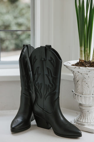 Cowgirl Boot - Black