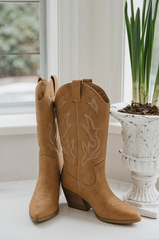 Cowgirl Boot - White