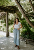 Scissor Cut Wide Leg - Light Denim