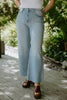 Scissor Cut Wide Leg - Light Denim