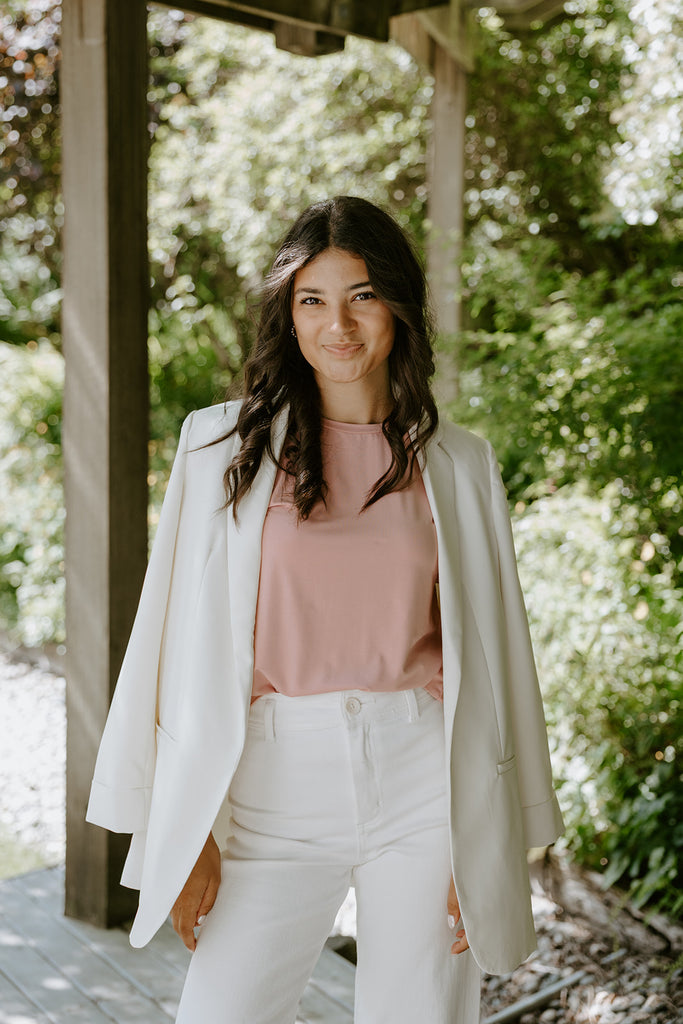 The New Classic Blazer - Ivory