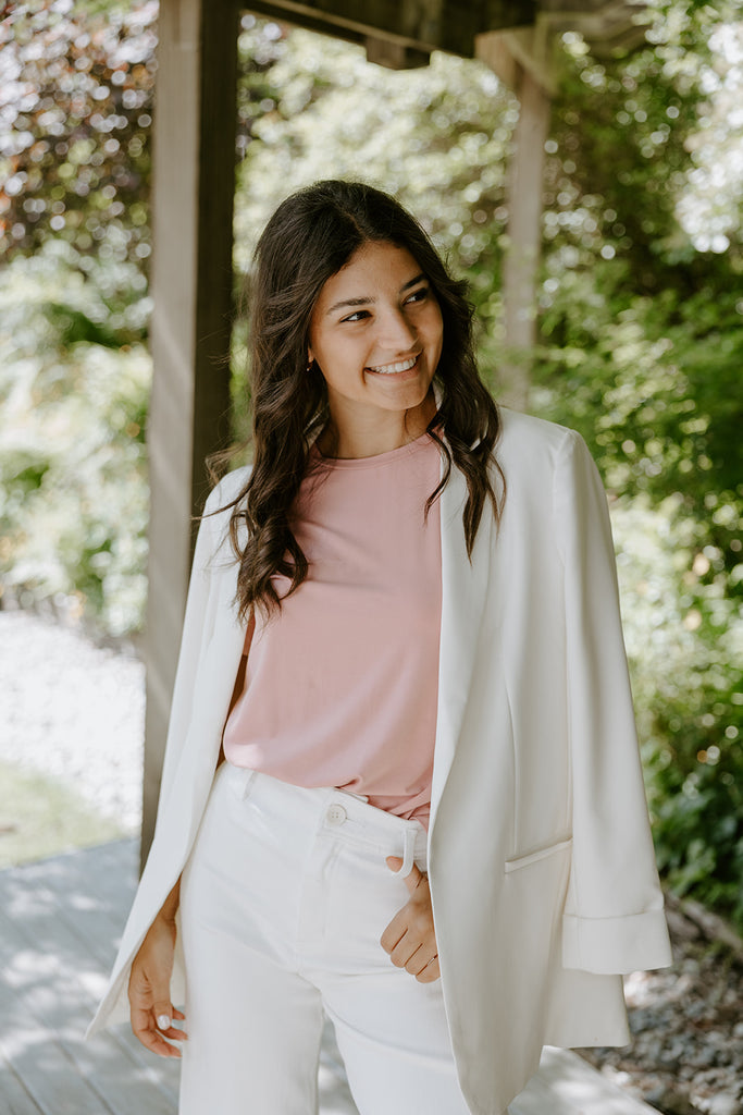 The New Classic Blazer - Ivory