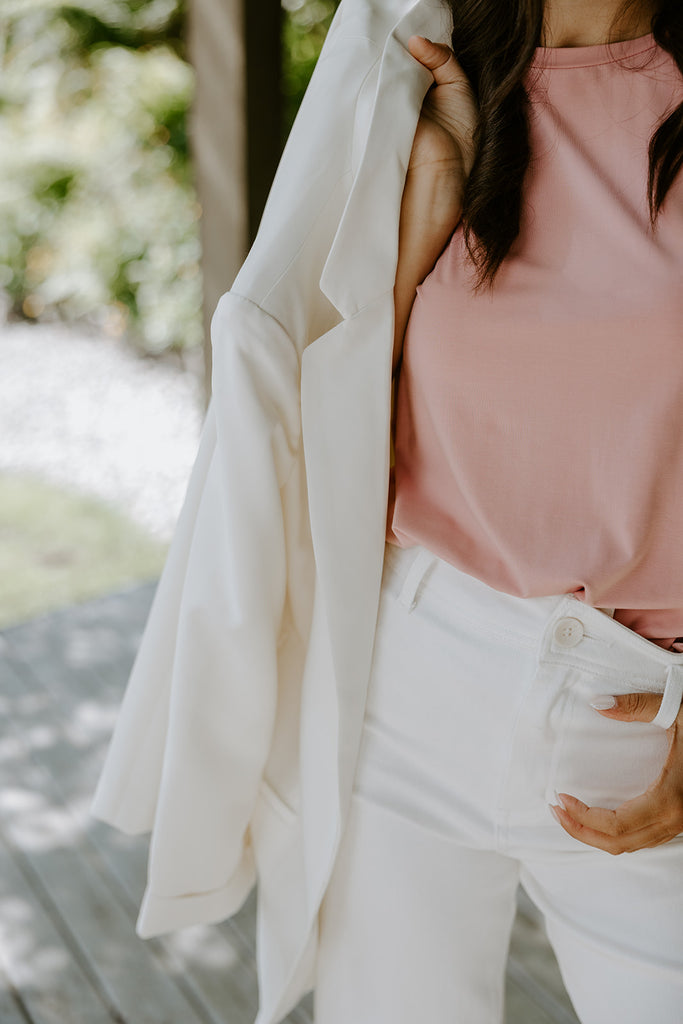 The New Classic Blazer - Ivory