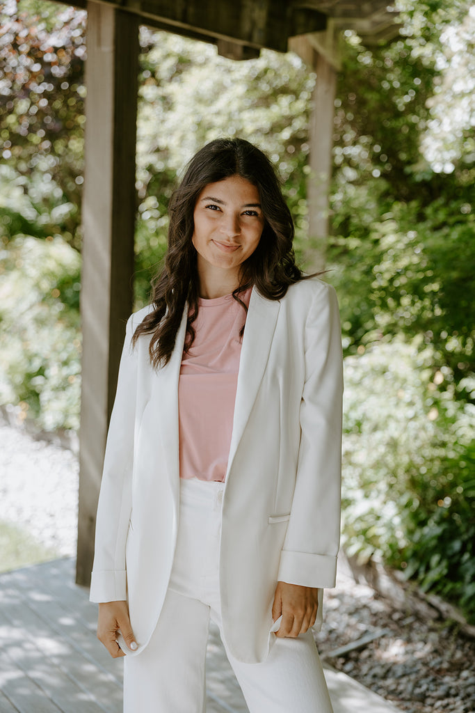 The New Classic Blazer - Ivory