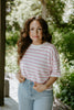 Striped Knit Basic - Pink/Cream