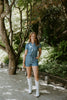 Button Up Denim Romper