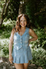 Denim Vest - Stretchy - Light Blue