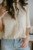 Crop Stripe Shirt - Lemon