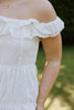 Eyelet Dress - White