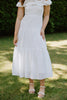 Eyelet Dress - White