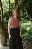 Ribbed Tank Top - Red Bean