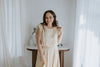 Bubble Top & Midi Skirt Set - Yellow