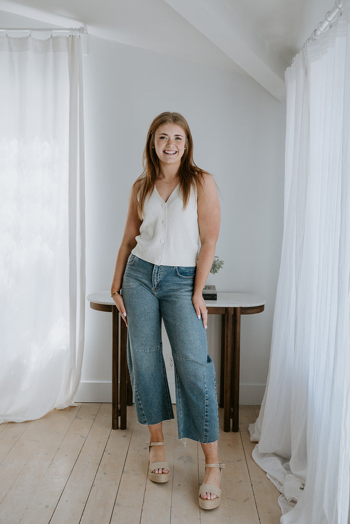 Barrel Denim - Medium Wash
