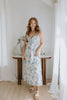 Floral Maxi Dress with Ruffle Details