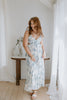 Floral Maxi Dress with Ruffle Details