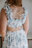 Floral Maxi Dress with Ruffle Details