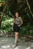 Fall Floral Sheer Shirt