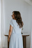 Striped Top & Skirt Set - Blue