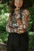 Fall Floral Sheer Shirt