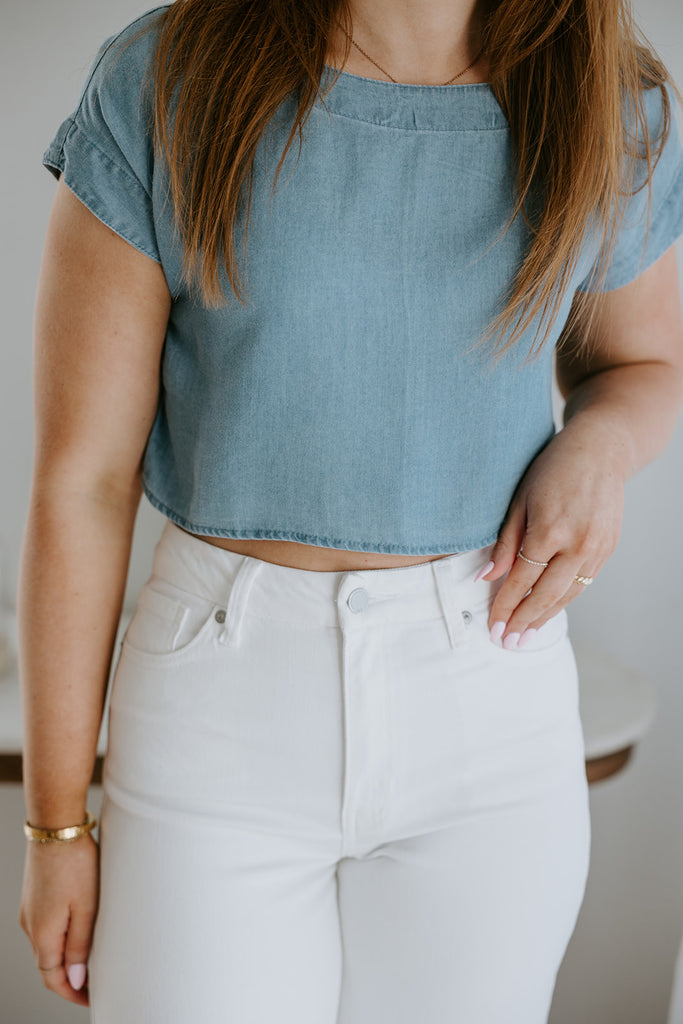 Boxy Tencel Top