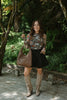 Fall Floral Sheer Shirt