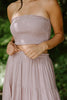Tube Top with Boho Skirt - Mauve