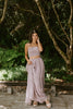 Tube Top with Boho Skirt - Mauve