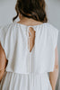 Bubble Top & Midi Skirt Set - Cream