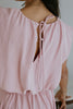 Bubble Top & Midi Skirt Set - Pink