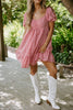 Gingham Babydoll - Red