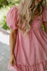 Gingham Babydoll - Red