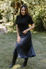 Mock Neck Short Sleeve Sweater - Black