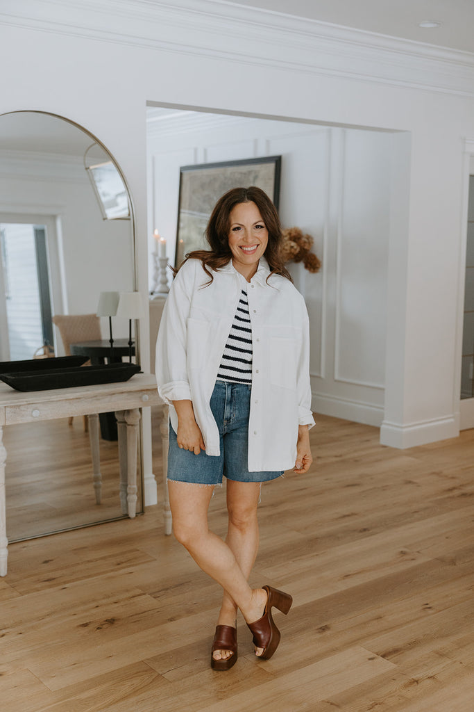 Oversized Shirt/Jacket - White