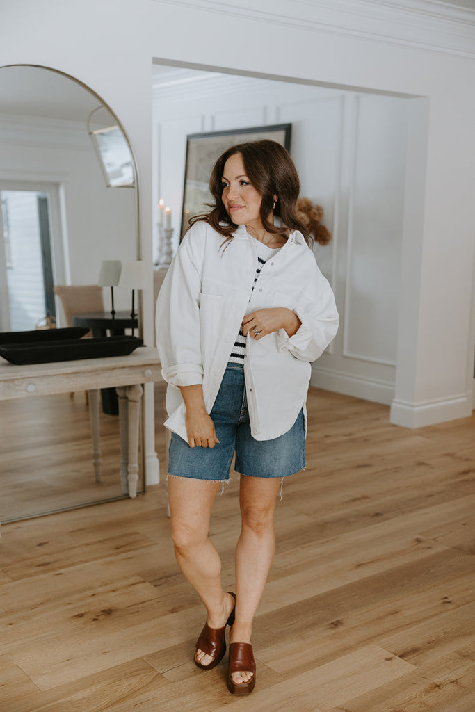 Oversized Shirt/Jacket - White