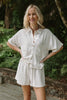Button Up Linen Set - Oat