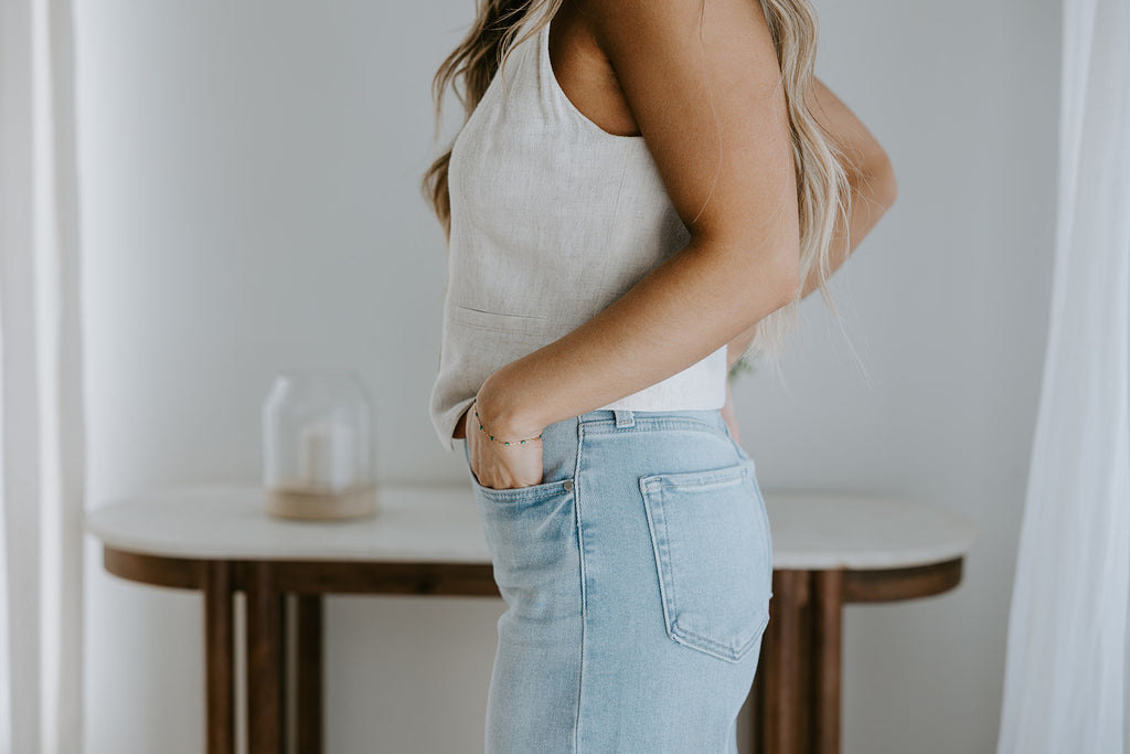 Scissor Cut Wide Leg - Light Denim