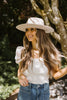 Puff Sleeve Top - Cream