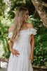Eyelet Dress - White