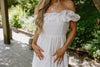Eyelet Dress - White