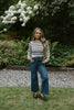 Striped Long Sleeve - Cream/Black